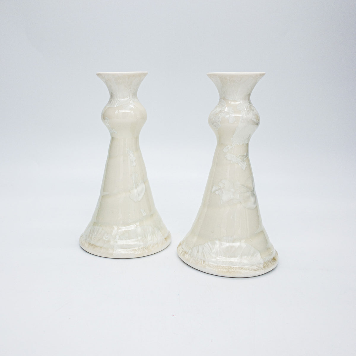 Candlesticks Medium, pair by Edgecomb Potters
