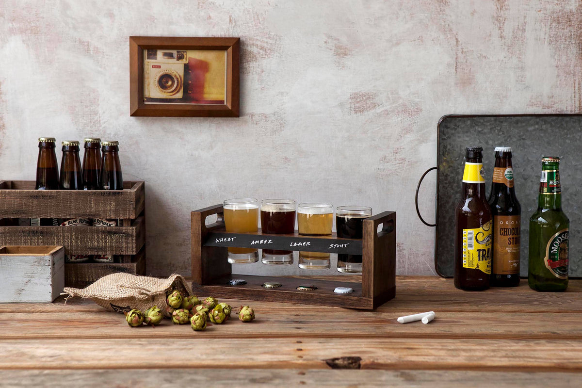 Craft Beer Flight Beverage Sampler by Picnic Time Family of Brands