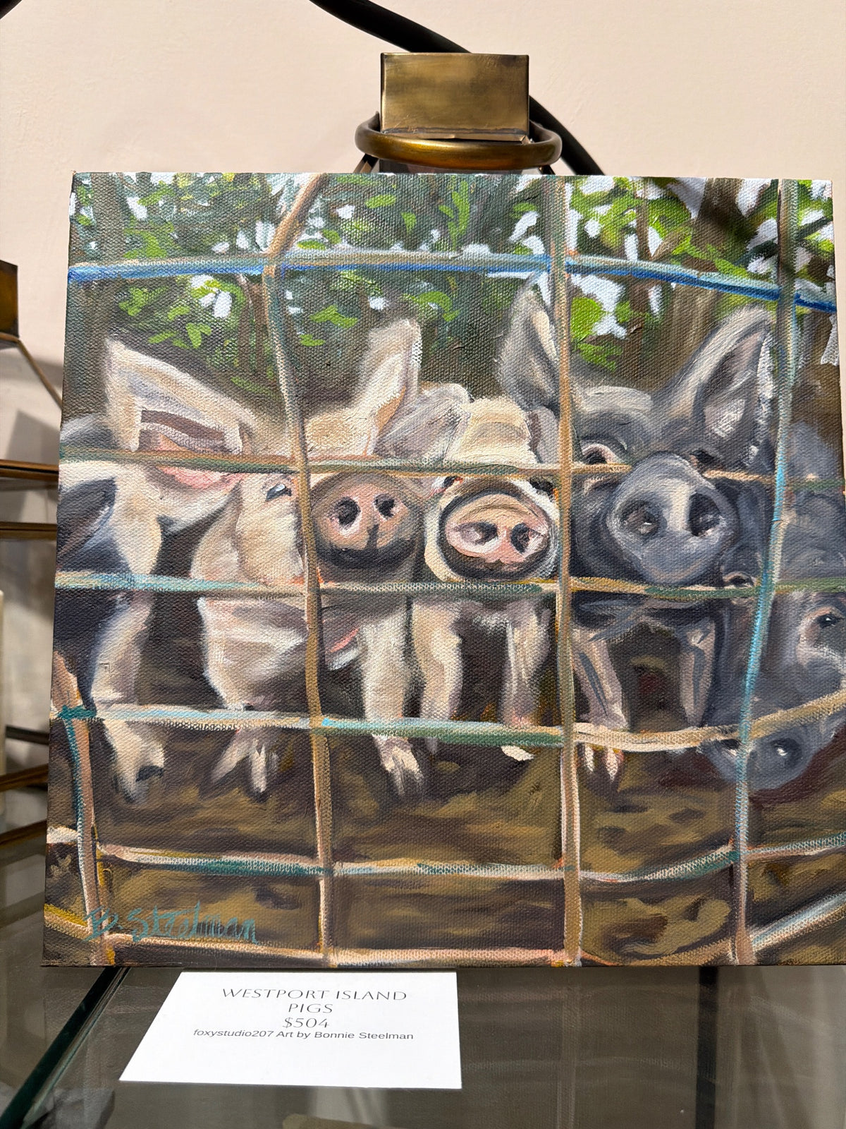 Westport Island Pigs AC by Foxystudio207