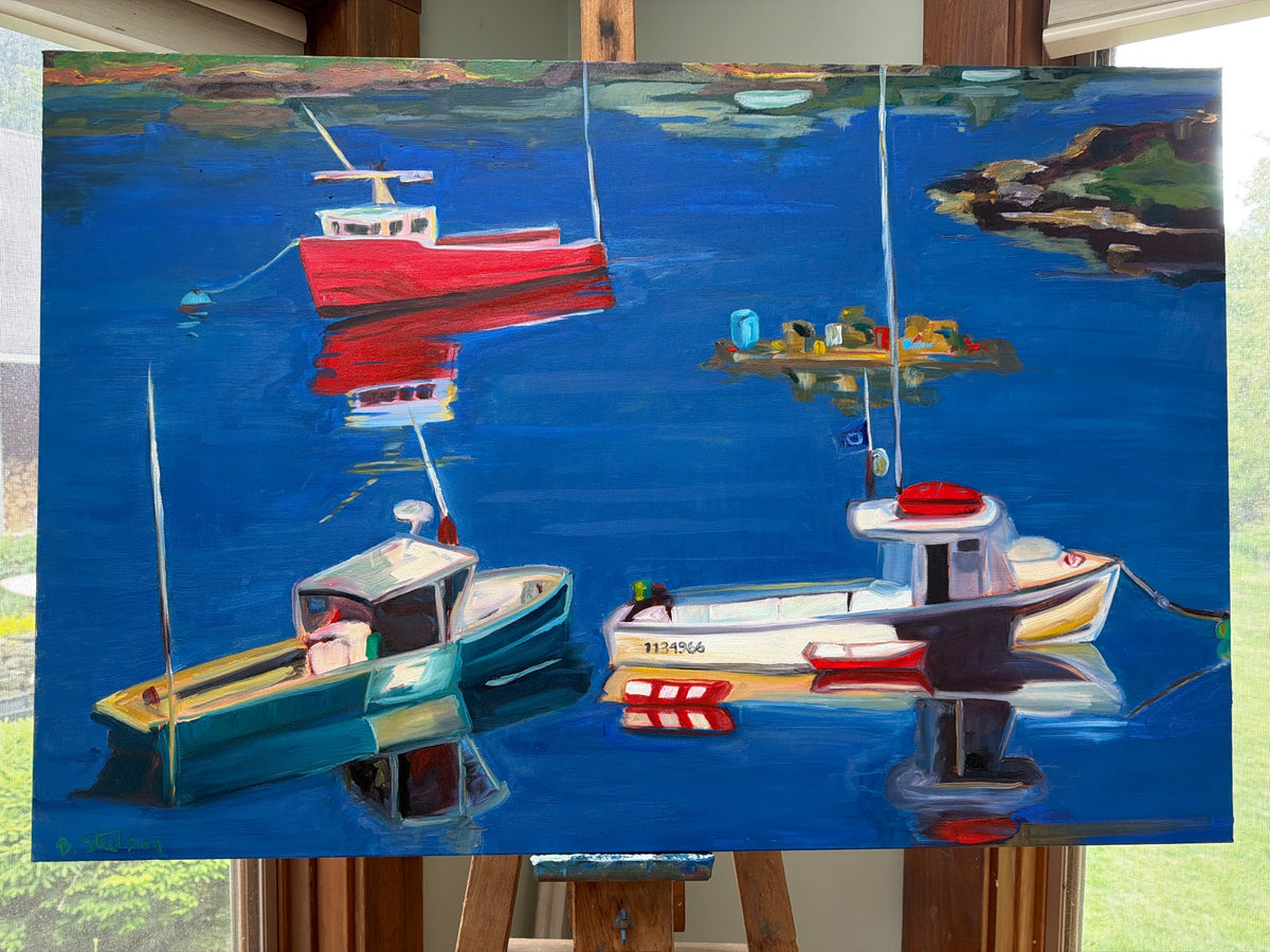 Five island boats by Foxystudio207