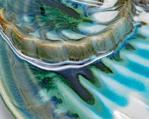 Shell Appetizer Plate by Edgecomb Potters
