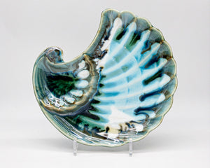 Shell Appetizer Plate by Edgecomb Potters