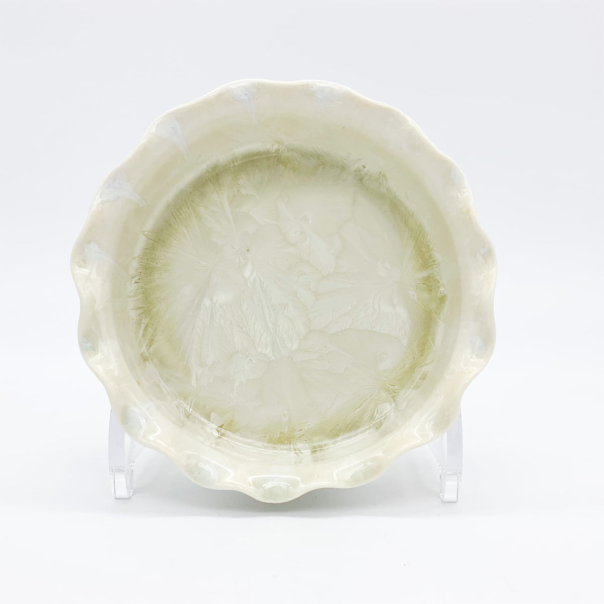Ruffle Wine Coaster by Edgecomb Potters
