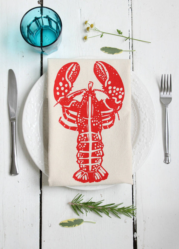 Lobster Tea Towel