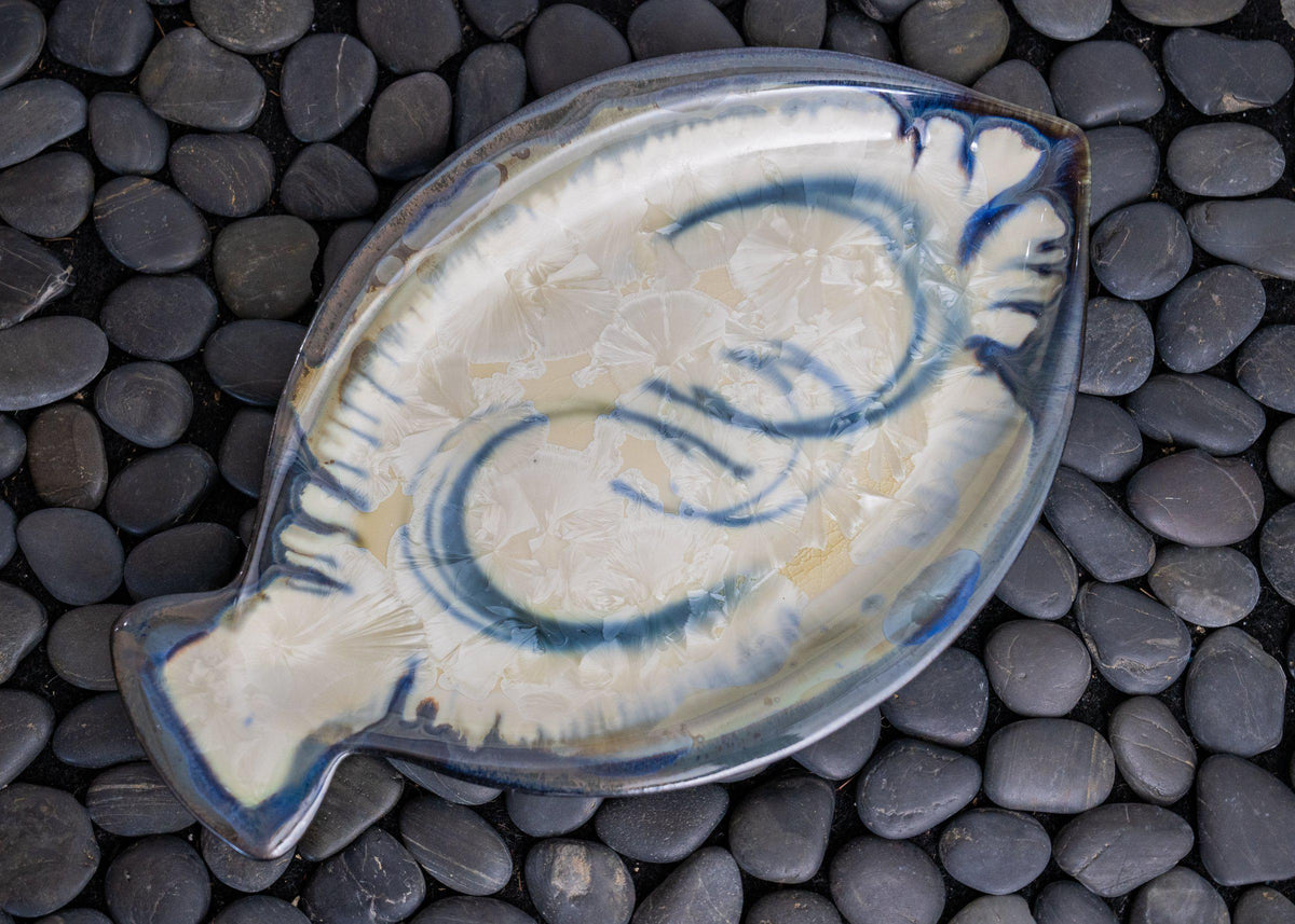 Fish Plate by Edgecomb Potters