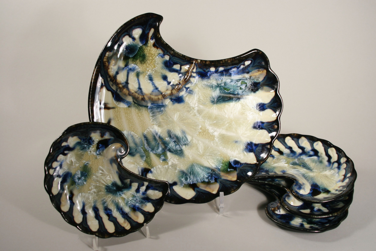 Crescent Shell Dish by Edgecomb Potters
