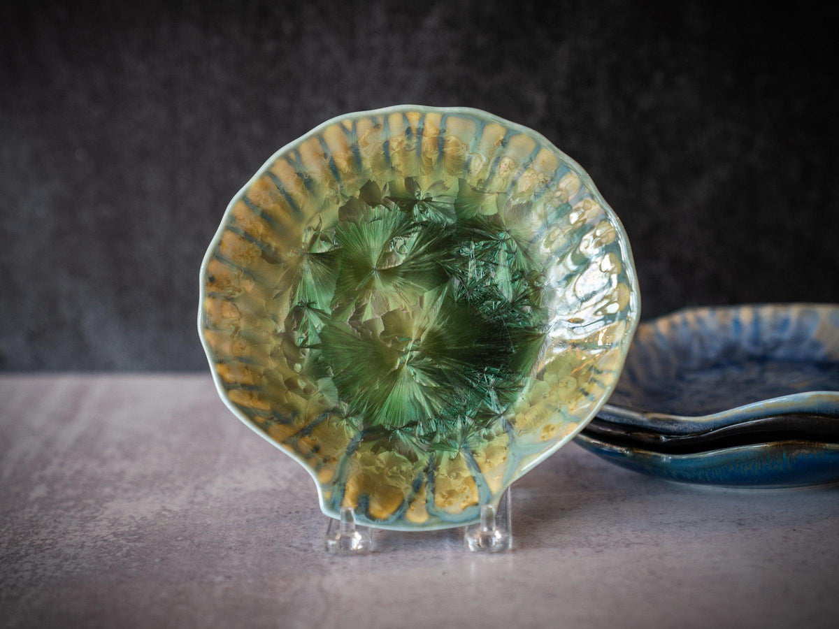 Shell Plate by Edgecomb Potters