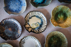Shell Plate by Edgecomb Potters