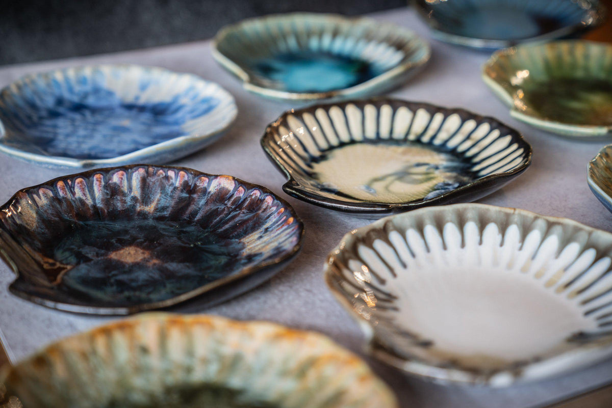 Shell Plate by Edgecomb Potters