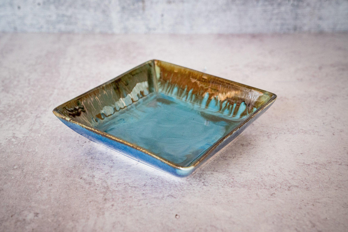 Little Square Dish by Edgecomb Potters