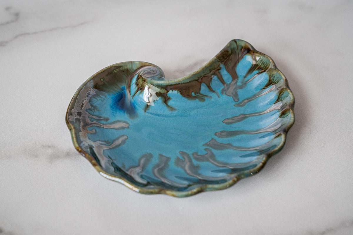 Crescent Shell Dish by Edgecomb Potters
