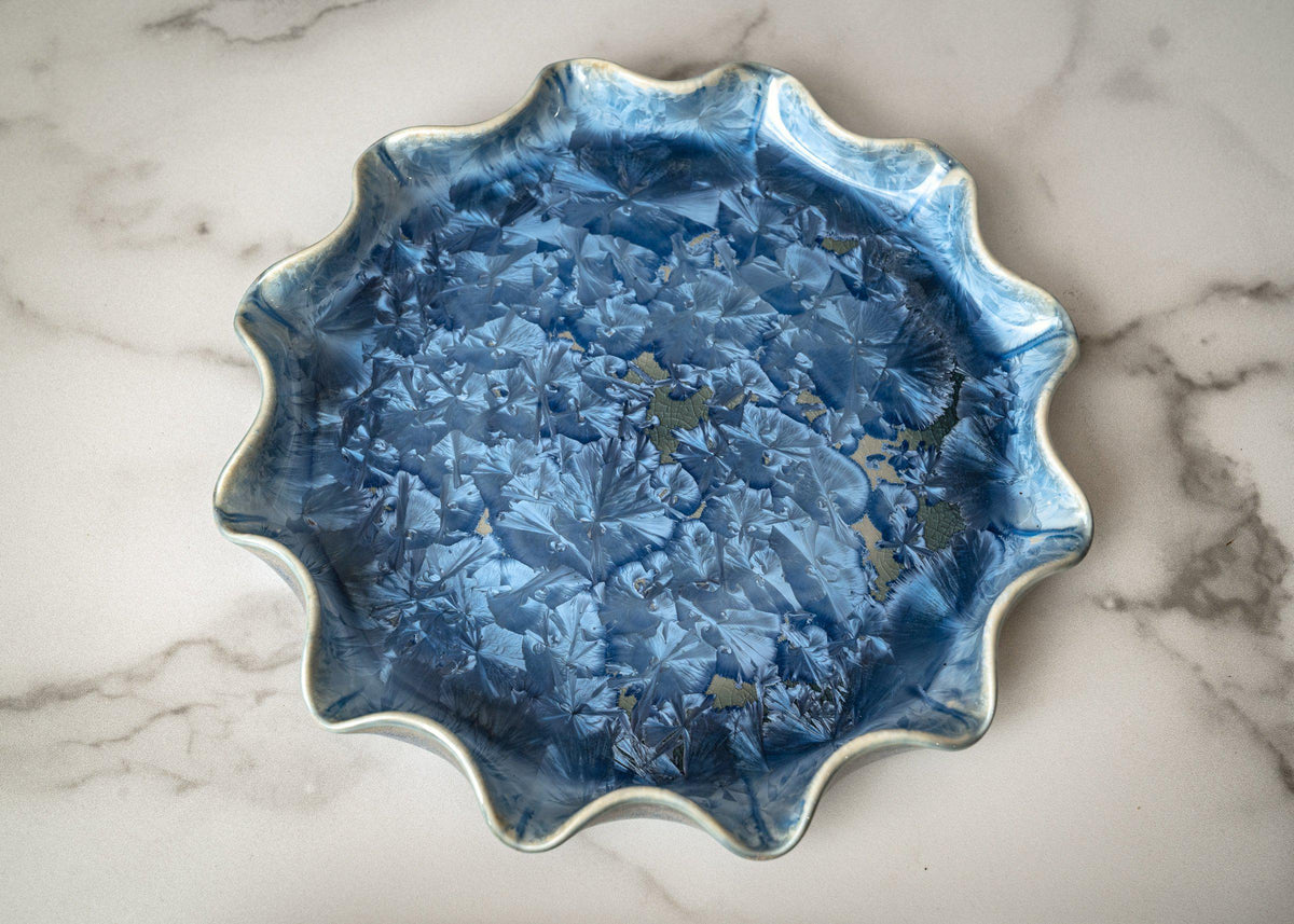 Cake Plate by Edgecomb Potters
