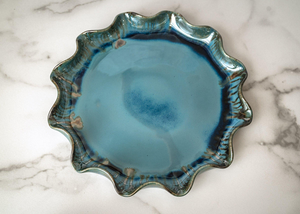 Cake Plate by Edgecomb Potters