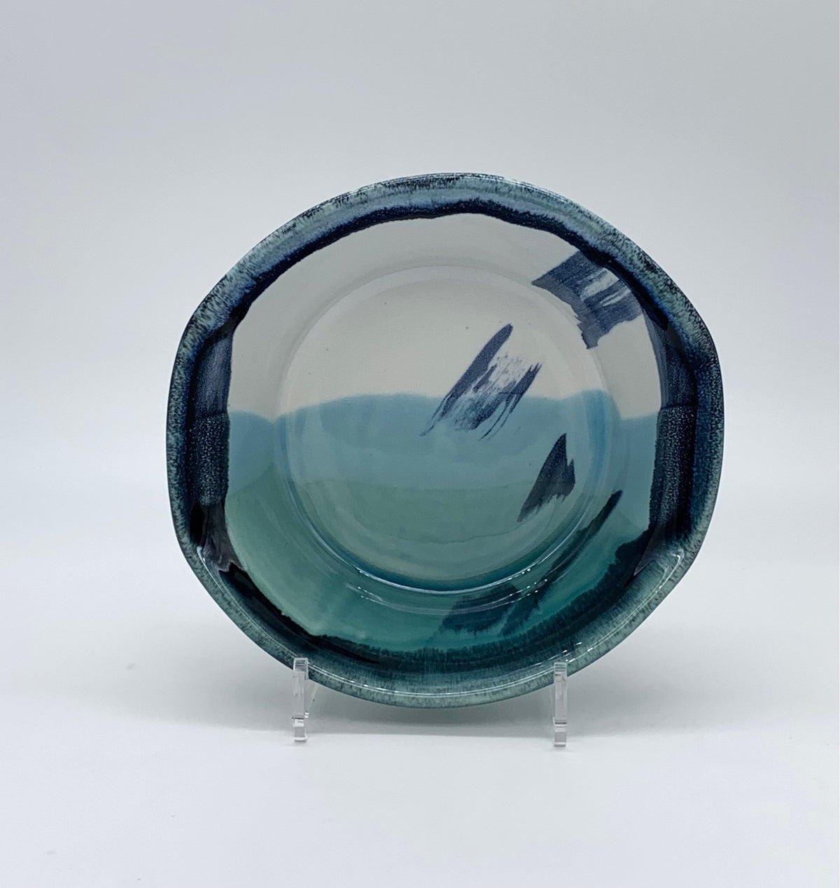 Large World Bowl Pottery by Edgecomb Potters