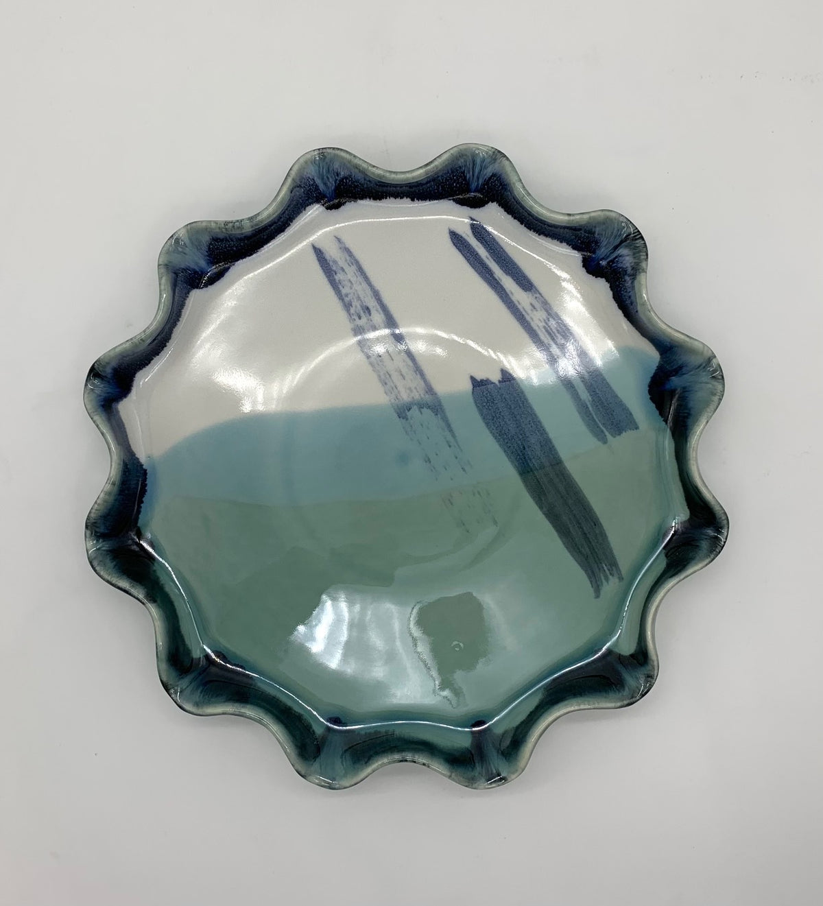 Cake Plate Pottery by Edgecomb Potters