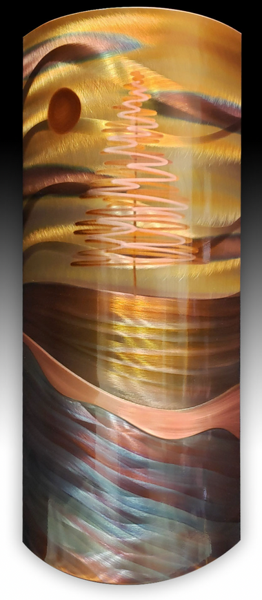 North Shore Lake 8x17 Wall Art by Edgecomb Potters
