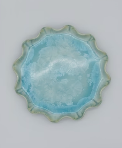 Cake Plate Pottery by Edgecomb Potters