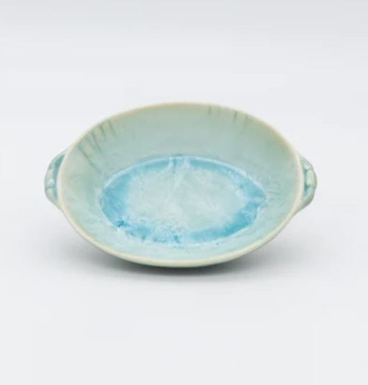 Small Handled Server Pottery by Edgecomb Potters