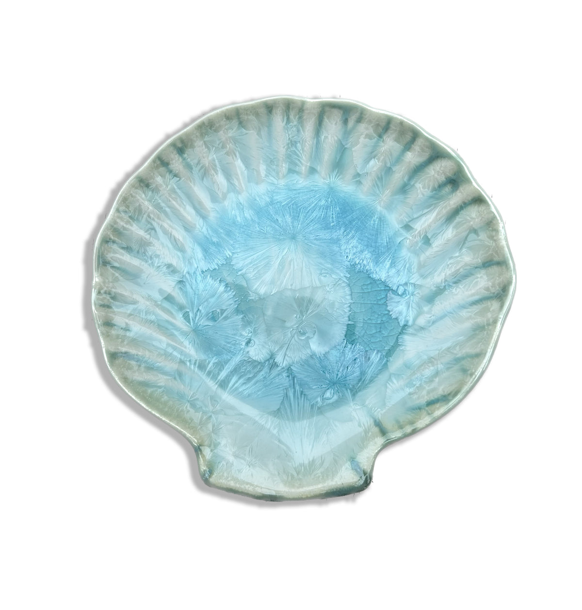 Shell Plate Pottery by Edgecomb Potters