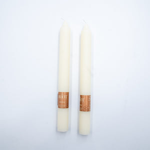 Single Timberline Arista 9” Taper Candle by Edgecomb Potters