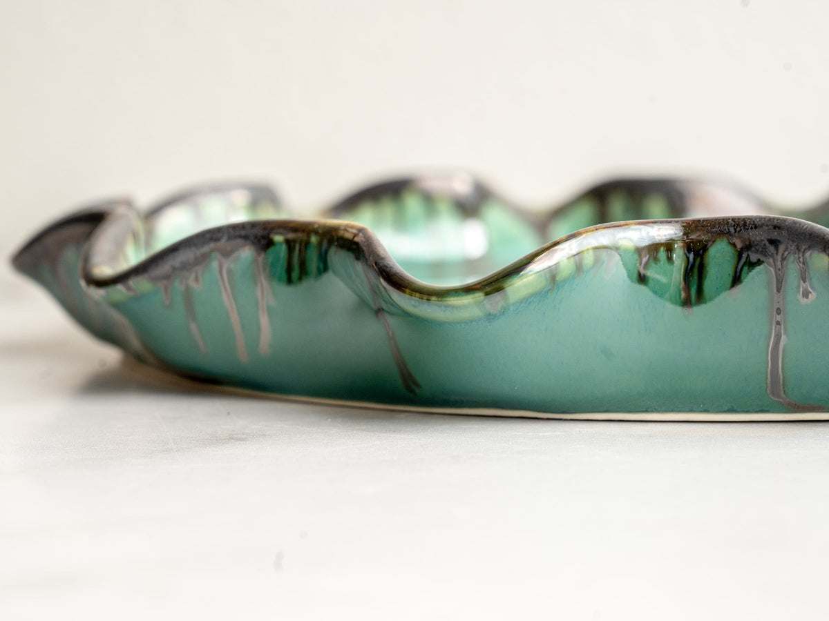 Cake Plate Pottery by Edgecomb Potters