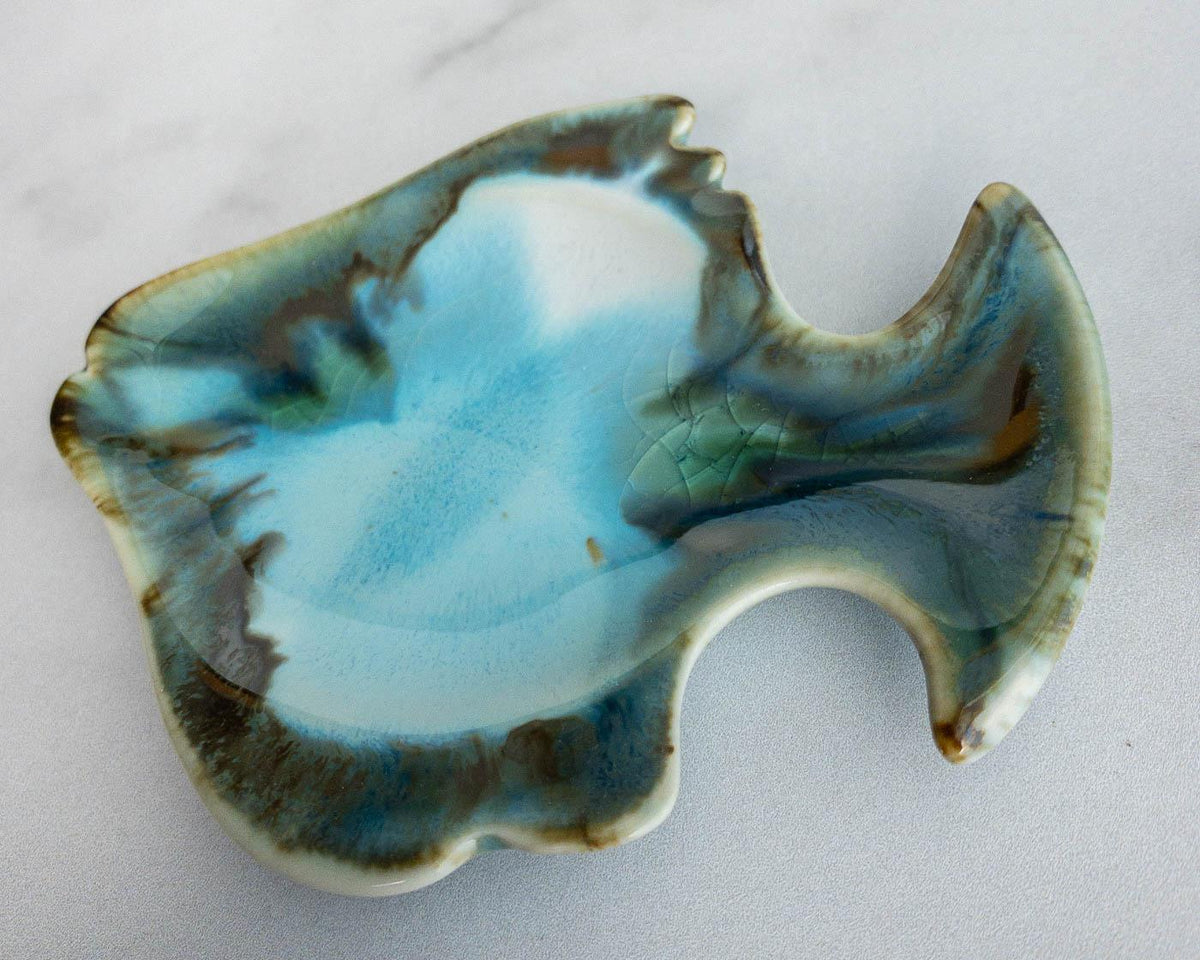 Little Fish Spoon Rest by Edgecomb Potters