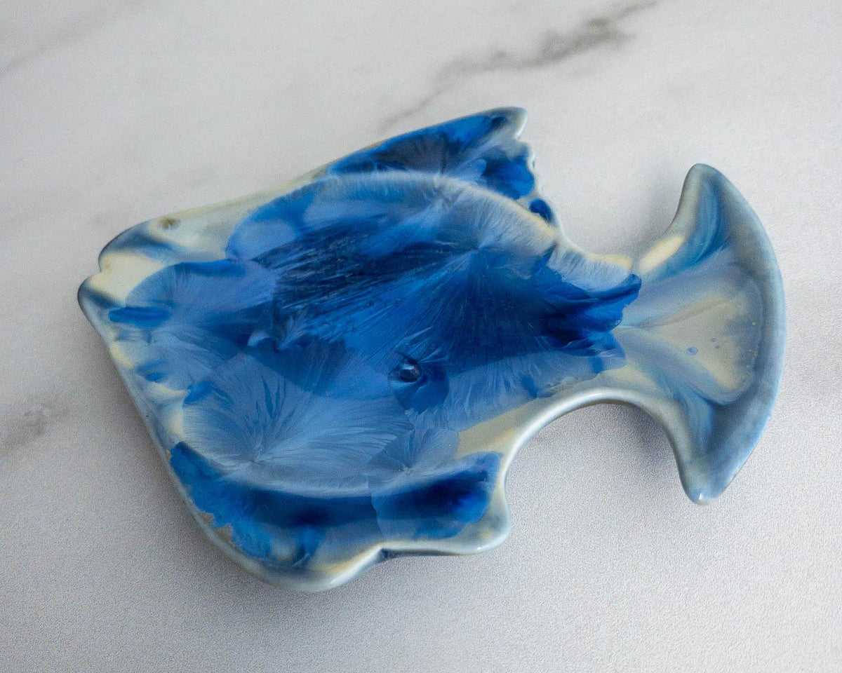 Little Fish Spoon Rest by Edgecomb Potters