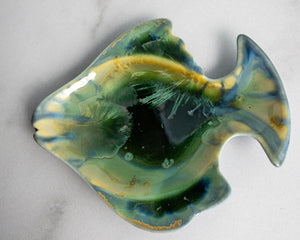 Little Fish Spoon Rest by Edgecomb Potters