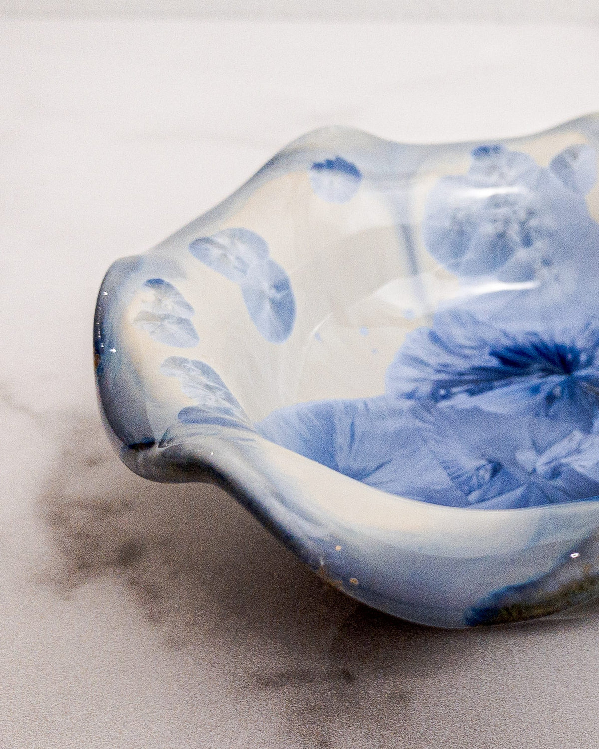 Mini Ruffle Bowl by Edgecomb Potters