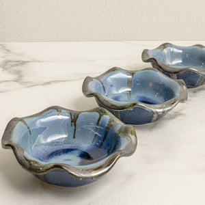 Mini Ruffle Bowl Pottery by Edgecomb Potters