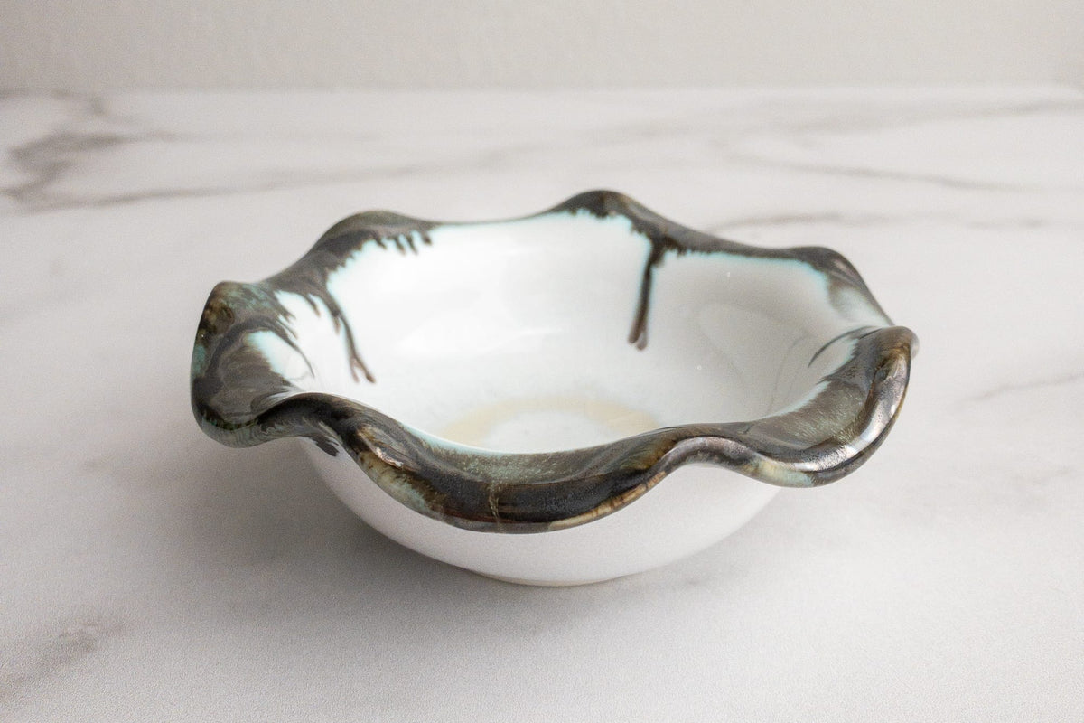 Mini Ruffle Bowl by Edgecomb Potters