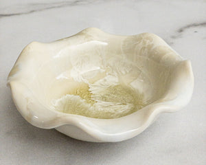 Mini Ruffle Bowl Pottery by Edgecomb Potters