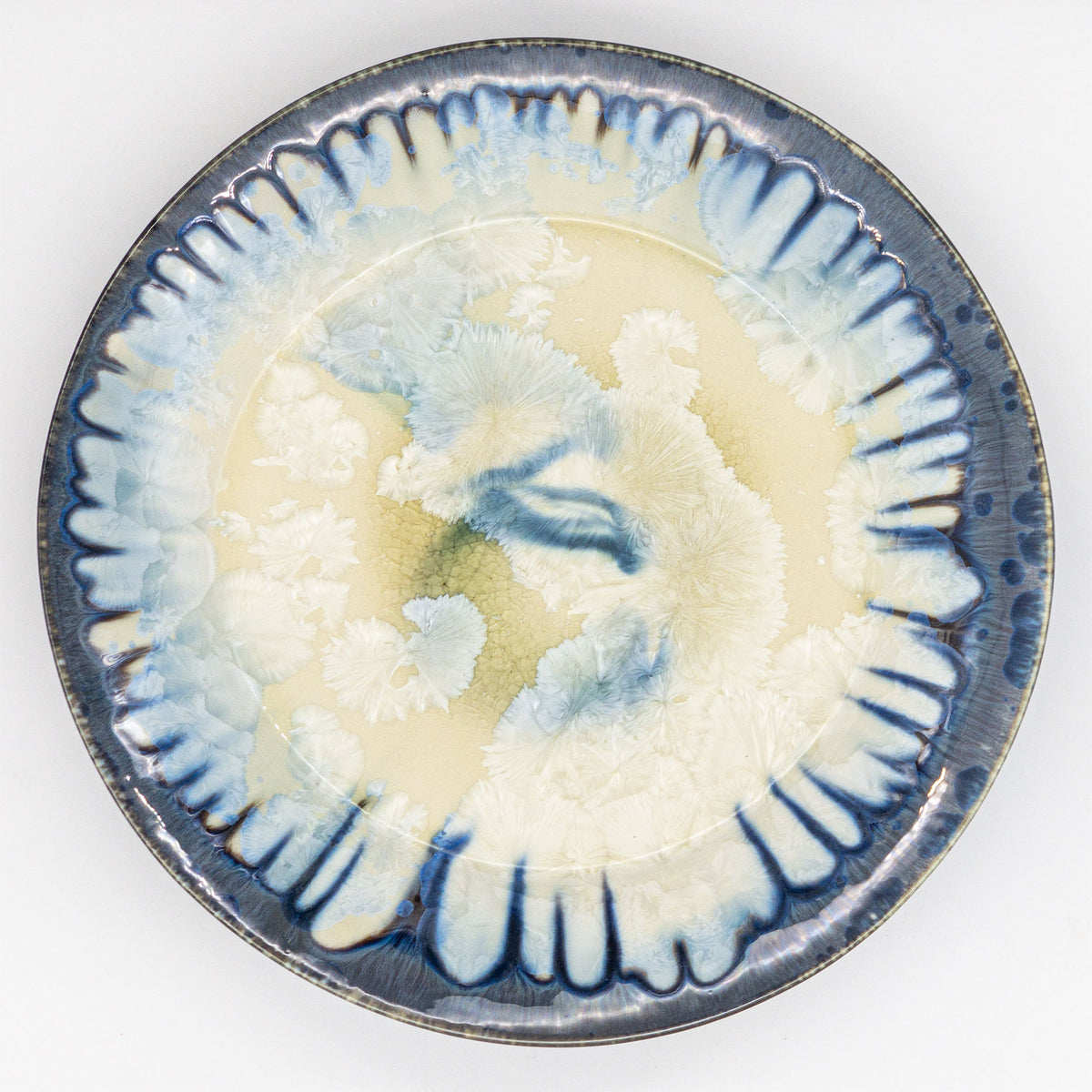 Round Platter Pottery by Edgecomb Potters