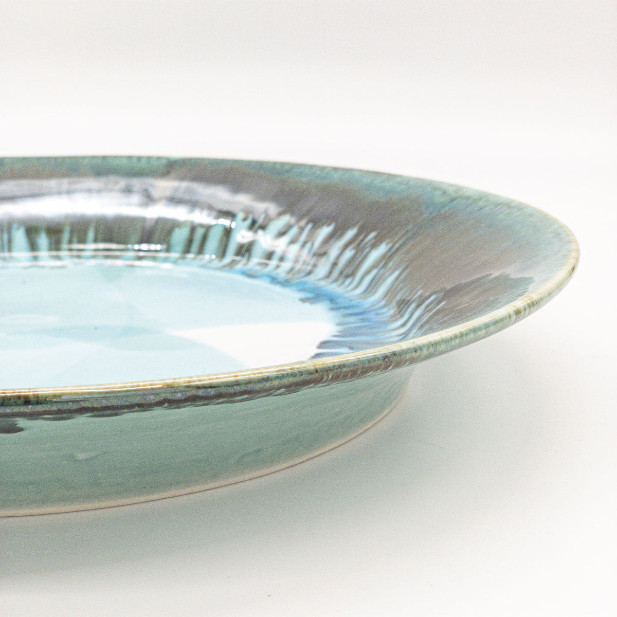 Round Platter Pottery by Edgecomb Potters