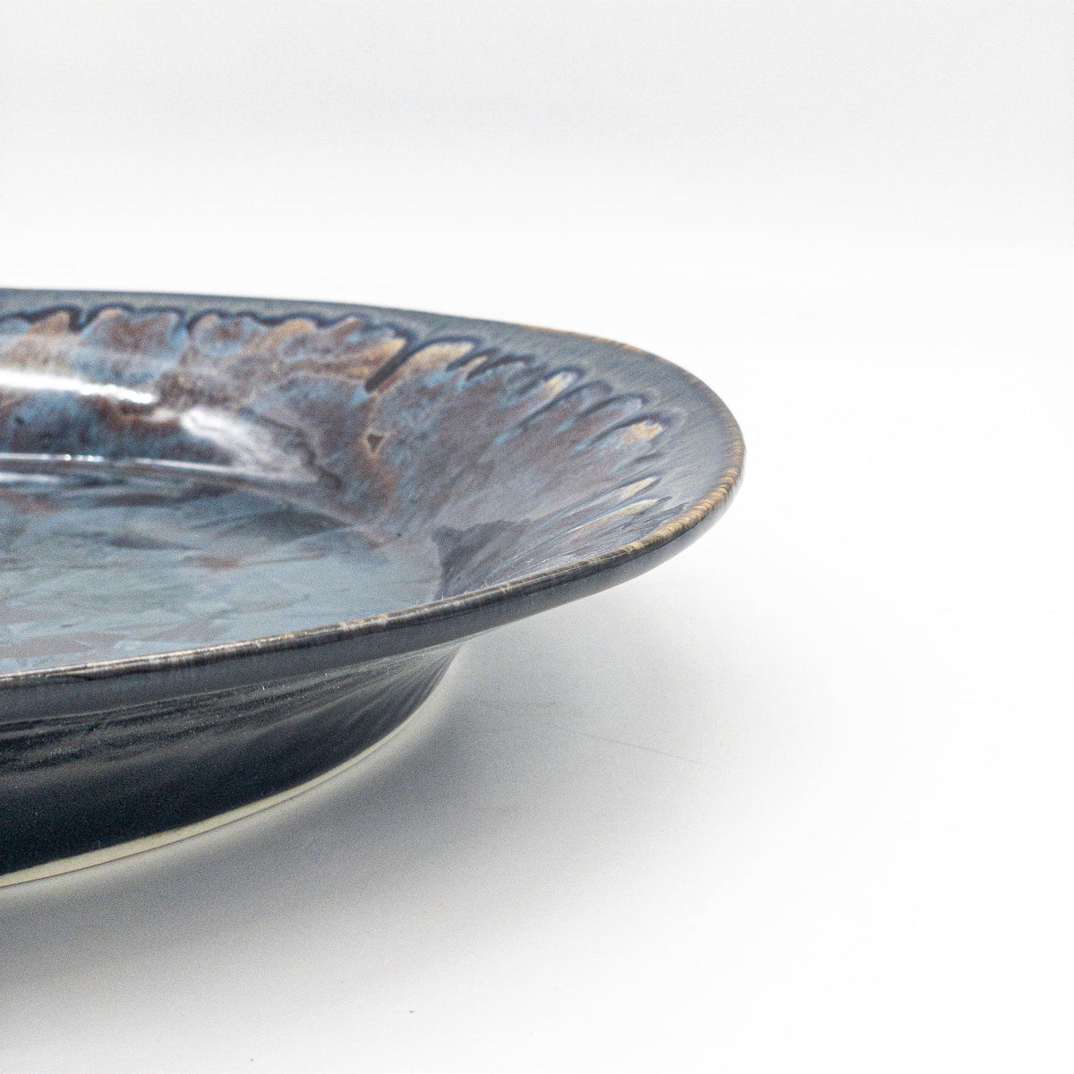 Round Platter Pottery by Edgecomb Potters
