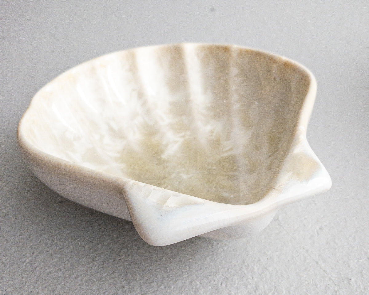 Puff Shell Dish Pottery by Edgecomb Potters