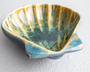 Puff Shell Dish Pottery by Edgecomb Potters