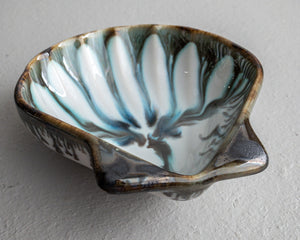 Puff Shell Dish Pottery by Edgecomb Potters